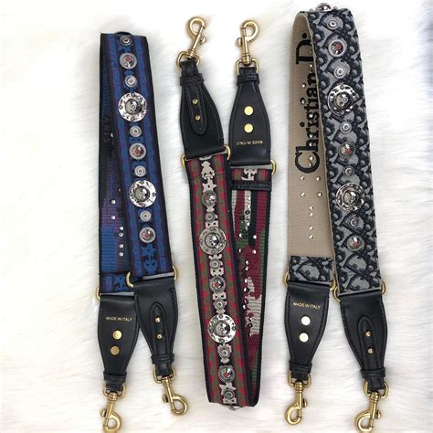 christian Dior handbag straps